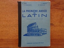 La première année de LATIN, A. Cart et P. Grimal, 1963