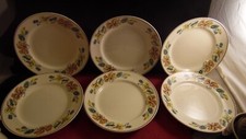 Service de 6 Assiettes plates