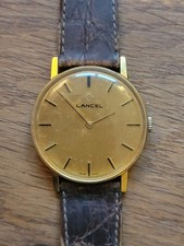 Lancel Plaqué Or Montre