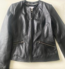 veste en cuir femme taille 36 marque SKIN MODE