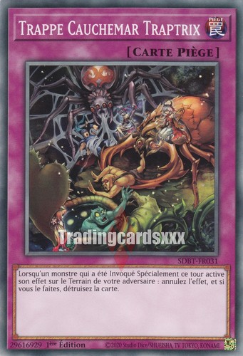 Trappe cauchemar - yu-gi-oh!,
