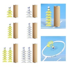 Kit de Volants de Badminton pour Loisirs, Dimensions 2,5 X 2,5 Pouces