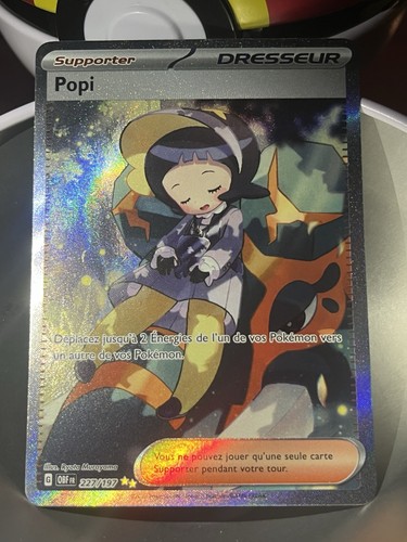 Carte pokémon dresseur popi - carte,