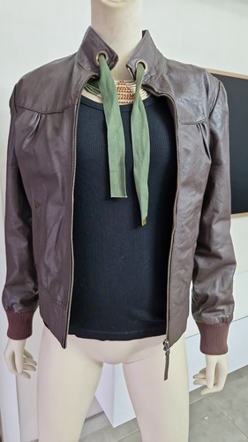 Veste cuir femme - veste, en
