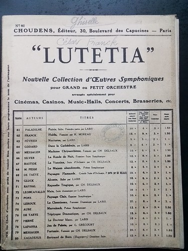Partition ancienne piano - partition,