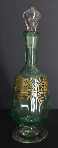 Carafe flacon verre - , émaillé
