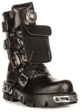 Bottes Femmes Noir Newrock 389