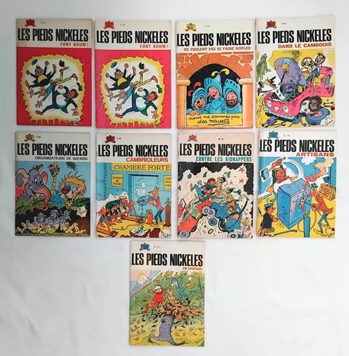 Les pieds nickelés lot 9 - de,