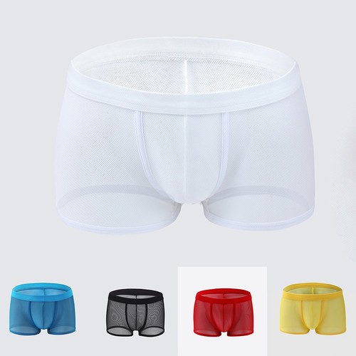 Boxer taille basse transparent