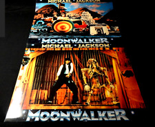michael jackson MOONWALKER tres rare 2photos prestige TRES grand format 50x75cm