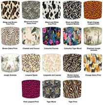 Animal Imprimé Abat-Jour