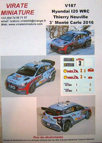 V187 hyundai i20 wrc - v187,