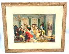 CADRE TABLEAU ANCIEN GRAVURE