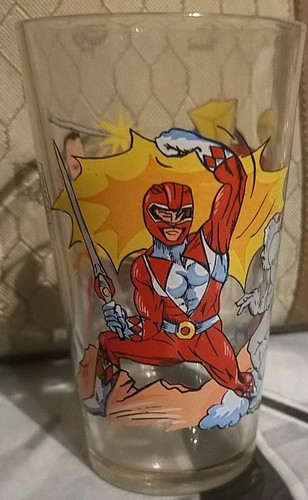 Power rangers verre - rangers, à