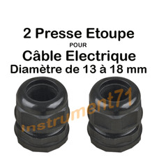 2 PRESSE ETOUPE IP68 METRIQUE