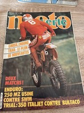 MOTO VERTE  93 MZ Usine SWM 250 TF3 ISDT ITALJET 350 BULTACO Trial BAJA 1000