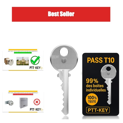 Clé pass ptt - clé, t10