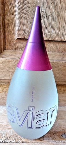 Bouteille publicitaire evian - bouteille,