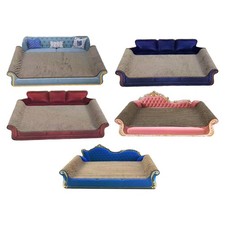 Planche à gratter pour chat, canapé-lit en carton ondulé pour la maison, lit