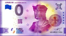 LOUIS XII / BILLET 0 € / NULL EURO-SCHEIN / UEUM 2021-12