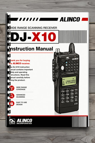 Alinco x10 wide - alinco, dj-x10