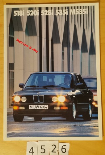 Bmw serie e28 518i - 520i, 528i