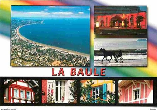 Carte postale la - -,