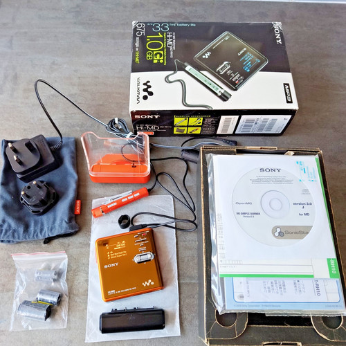 Sony walkman rh10 - mz-rh10,