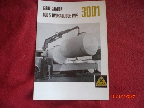 Ancienne brochure - ancienne,