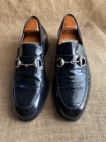 Mocassins gucci cuir - gucci, noir