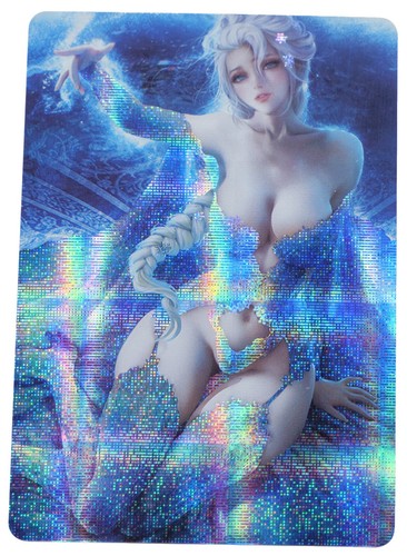 Carte sexy waifu frozen - sexy, la