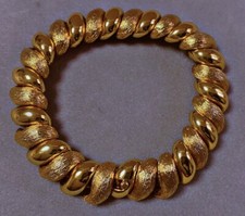 Magnifique bracelet plaqué or