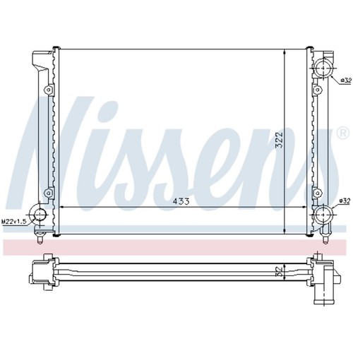 Radiateur moteur - radiateur,