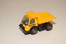 Camion benne basculante jaune