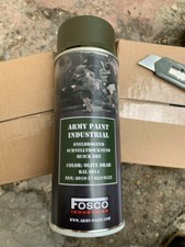 Bombe de Peinture WW2 - FOSCO - Olive Drab - 400ml - RAL6014
