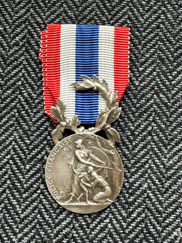 France médaille police - france, la