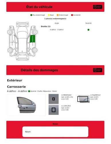 Porte avant droit - , 206