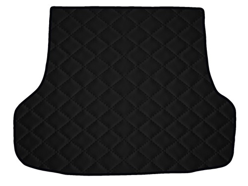 Matelassé cuir éco noir - cuir,