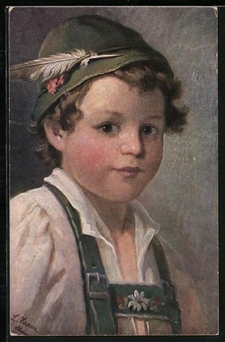 Carte postale artiste theo - carte,