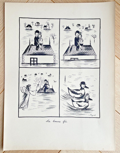 Peynet gravure humoristique - peynet,