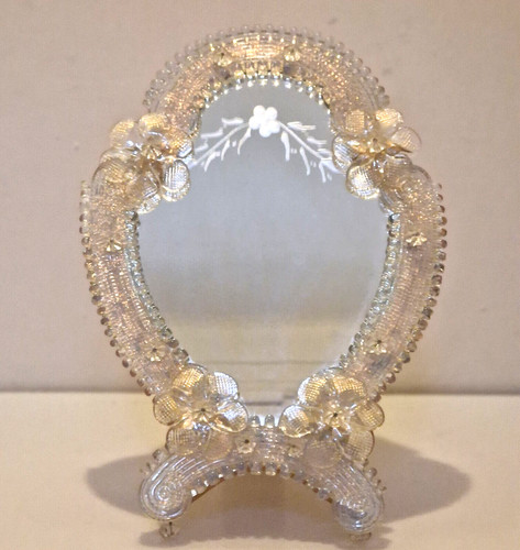 Murano miroir chevalet en - murano,