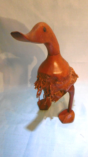 Canard sculpte bois - canard, en