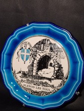 Assiette ancienne émaillée