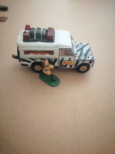 Britains land rover - land, châssis