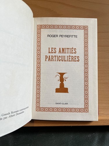 Roger peyrefitte les amitiés - peyrefitte,