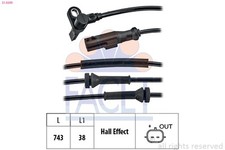 Capteur, vitesse de roue FACET