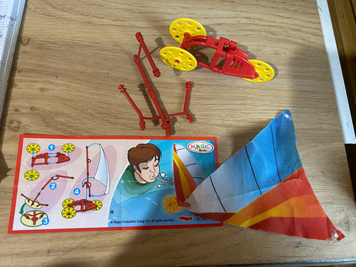 Kinder char voile son bpz - kinder, a