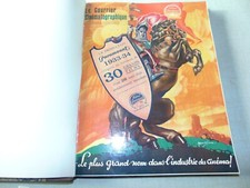RELIURE  REVUES  - LE COURRIER