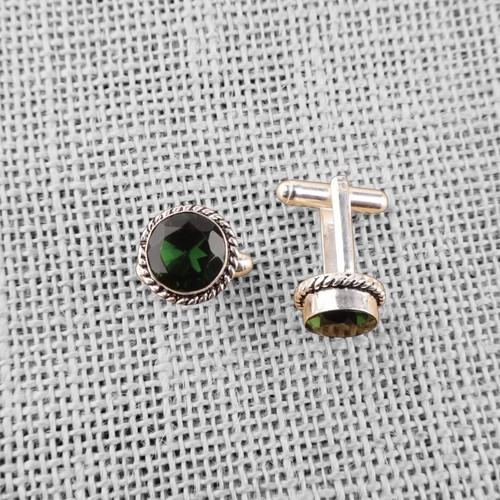 Boutons manchette argent - boutons, de