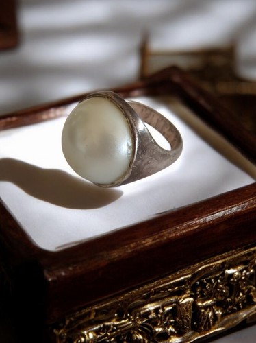 Bague vintage rétro - , cabochon